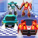 Car Robot Transform Fight 5 car robot transform fight