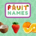 Fruit Names 5 fruit names 2